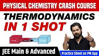 THERMODYNAMICS in One Shot - All Concepts, Tricks & PYQs | Class 11 | JEE Main & Advanced