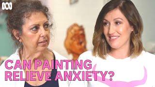 Can a creative art exercise help manage Celia Pacquola's anxiety? | Space 22