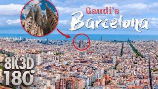Immersive 3D Tour of Barcelona, Spain: Unveiling Gaudi's Masterpieces in VR180 | Meta Quest 3