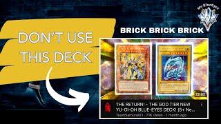 THIS “GOD TIER” BLUE-EYES/HORUS DECK BRICKS LIKE CRAZY! (YUGIOH TCG)