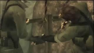 Naked Snake vs. The Boss except with only Tom & Jerry sounds