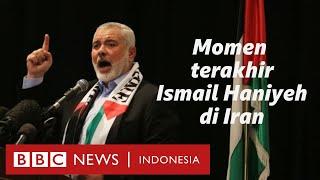 Momen terakhir pemimpin politik Hamas Ismail Haniyeh yang dilaporkan tewas di Iran