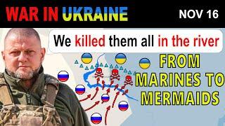 16 Nov: DROWNED IN DEFEAT. Russian Marines Suffer Heavy Losses in Kursk Assault | War in Ukraine