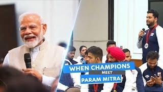 When Champions meet Param Mitra – PM Modi's special interaction with Paralympic Games medalists