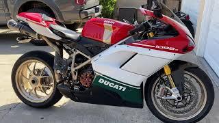 Termignoni full system and a Dry Clutch Sound on a Ducati 1098S Tricolore