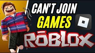 Can't Join Roblox Games Gug How to Fix