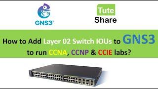 How to run Layer 2 and 3 Cisco IOU Images in GNS3 for CCNA CCNP and CCIE Labs? (Complete Tutorial)