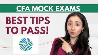 HOW TO USE MOCK EXAMS TO PASS REAL CFA EXAM!