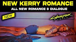 Cyberpunk 2077 NEW KERRY ROMANCE 2.1 - All Scenes & Dialogues - HOW TO INVITE KERRY AT YOUR HOUSE