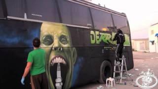 GRAFFITI MOTOR HOME DERRAPADA by Duke103.com