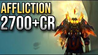 2700CR AFFLICTION WARLOCK SOLO SHUFFLE GAMES | WoW Arena