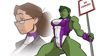 The Sign (She-Hulk Transformation)