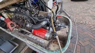 Motorbike engine in jet ski CBR600 part two & half  