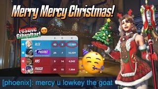 Merry Mercy Christmas!  - Mercy Gameplay & Commentary - Overwatch 2 (Season 14)