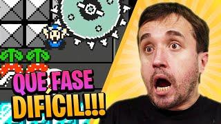 SÓ QUERO PASSAR DESSA FASE!!! - Super Mario Maker