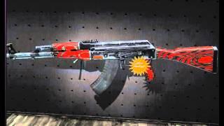 StatTrak™ AK 47  Красный глянец