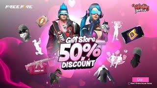 Gift Store 50% Discount Event Free Fire | New Event Free Fire Bangladesh Server | FF new event