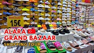 SHOPPING IN ALANYA  Alara GRAND Bazaar, Okurcalar 2023 ️ Shopping tour #shoppingtour #bazaar