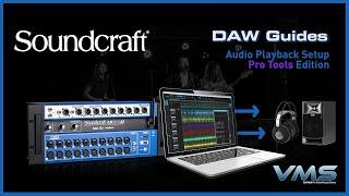 Soundcraft Ui24R | DAW Audio Playback Setup (Pro Tools Edition)