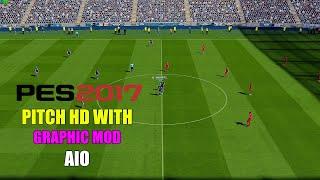 PES 2017 Pitch HD With Graphic Mod ALL IN ONE