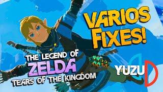 Várias correções para o Zelda Tears of The Kingdom no Yuzu! | Update do tutorial