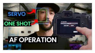 What is Servo Mode vs One Shot AF - Explained in 2 mins + troubleshooting