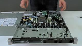 Removing and Installing Memory on a 1U Server (BCD104-VRA, BCD104-VRN)