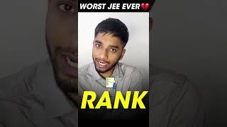 Worst JEE Mains result ever! JEE Mains 2023 result | IIT Motivation #iit #jee #shorts