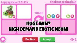 No Way! I GOT A VERY OLD HIGH DEMAND EXOTIC NEON For NEON TORTUGA DE ISLA + WIN FOR EVIL UNICORN!