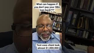 What will happen if I don’t pay my SBA EDIL loan back