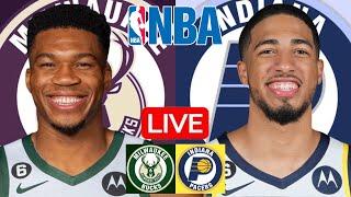 LIVE: MILWAUKEE BUCKS vs INDIANA PACERS | NBA | PLAY BY PLAY | SCOREBOARD