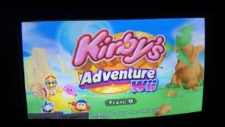 31Khz CRT LOVERS! Kirby's Adventure Wii Dolphin + 360 pad @1080 8xMSAA on a 32' CRT TV!