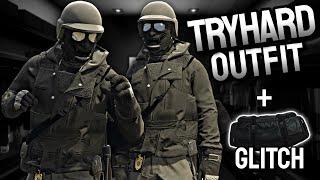 GTA 5 ONLINE HOW TO GET A BLACK TRYHARD MODDED OUTFIT W/ GORKA JOGGERS USING CLOTHING GLITCHES!