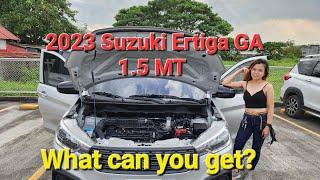 Suzuki Ertiga Ga 1.5 MT 2023 (What can you get?)