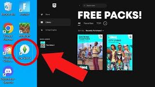 How to get EVERY SIMS 4 Pack for Free!! *WITH PROOF*