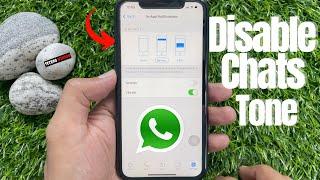 How to Turn off Conversation Tone in WhatsApp for iPhone