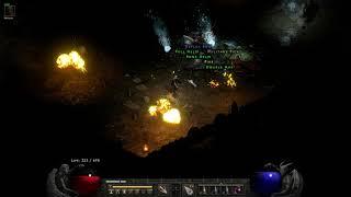 Diablo 2: Resurrected - Nightmare Mode Duriel Boss Fight (Solo Sorceress)