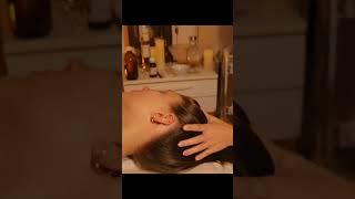 ASMR |massage, relaxing, brushing, scalping| completo en el canal. Subscríbete.