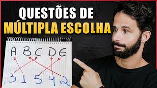 5 Regras para Acertar Questões de Múltipla Escolha na Prova [Comprovado]