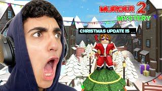 Playing The New CHRISTMAS Update! (Murder Mystery 2)