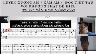 HƯỚNG DẪN HỌC VIÊN HỌC XƯỚNG ÂM TRỰC TUYẾN