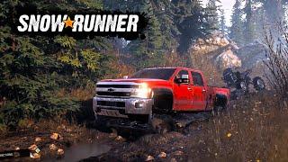 SNOWRUNNER- MUDDING IN NEW DURAMAX & CAN-AM! & (NEW DLC & MAPS)