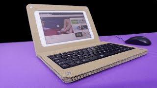 How to make a laptop at home - DIY laptop from cardboard