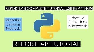 How To Draw Lines In Reportlab|Draw Shapes in PDF Using Python|Reportlab Complete Tutorial|Part:7