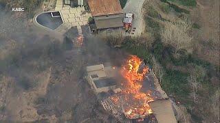 Southern California Wildfire Latest: At least four major fires currently burning