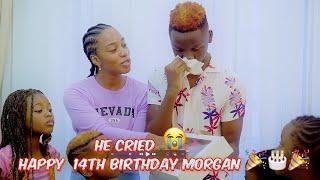 MY SON, MORGAN BAHATI GOT EMOTIONAL  AFTER HIS UNEXPECTED BIRTHDAY SURPRISE  || DIANA BAHATI