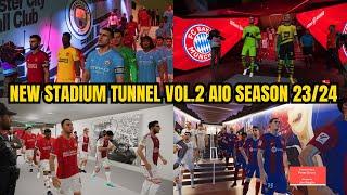 PES 2021 NEW STADIUM TUNNEL VOL.2 AIO SEASON 23/24