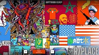 r/place: Epic Reddit Pixel Board Collaboration | Impressive Online Art Project!