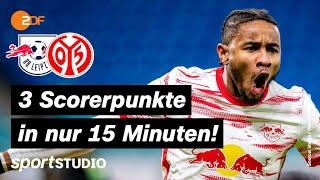 RB Leipzig – Mainz 05 Highlights | Bundesliga, 18. Spieltag 2021/22 | sportstudio