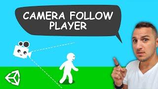 How to make camera follow the player in a 3D Game in Unity 2019.4